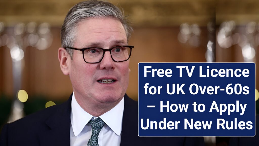 Free TV Licence for UK Over-60s
