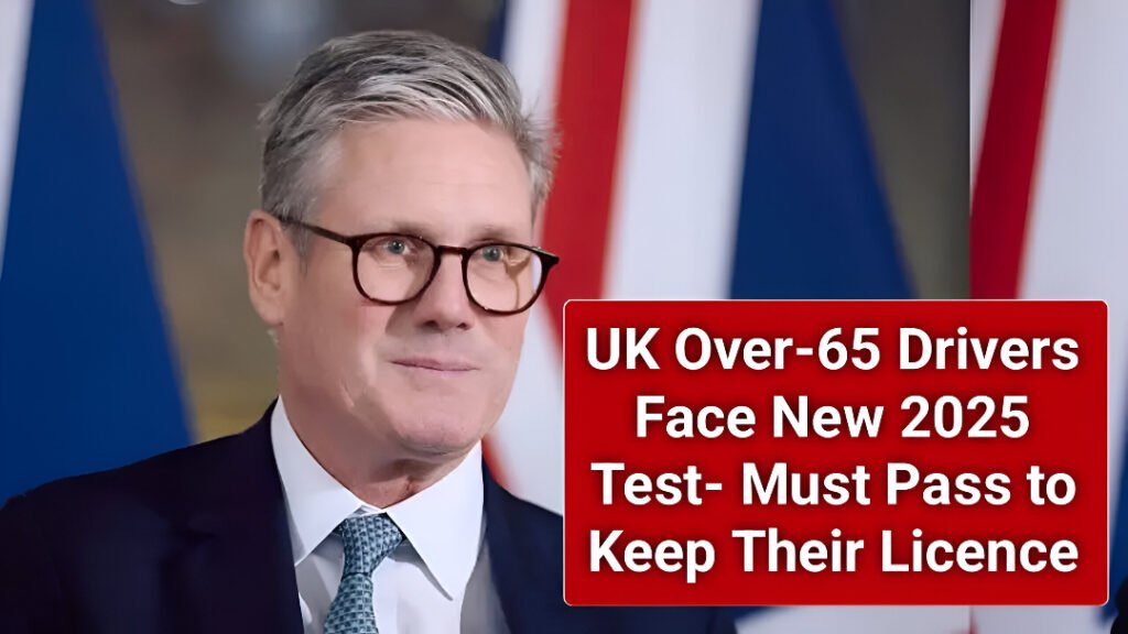 UK over-65 drivers new 2025 driving test